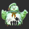 Women's Ghostbusters Halloween Stay Puft Marshmallow Man Racerback Tank Top - 2 of 4