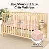 KeaBabies Isla Waterproof Crib Sheets for Boys, Girls, 2pk Baby Fitted Crib Sheet, Waterproof Crib Mattress Protector Sheets - 2 of 4