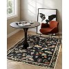 Lahome Machine Washable Animal Life Insects Area Rug - Nature-Inspired Carpet for Living Room, Bedroom, or Entryway - 4 of 4