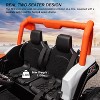 24V Ride on Toys for Big Kids, 2 Seater Ride on Cars with Remote Control, Ride on Truck w/ 4-Wheeler Suspension, 3 Speeds, Led Lights - 4 of 4