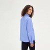 Women's Long Sleeve Ruffled Popover Button-Down Shirt - A New Day™ - 2 of 4
