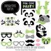 Big Dot of Happiness Party Like a Panda Bear - Baby Shower or Birthday Party Photo Booth Props Kit - 20 Count - 2 of 4