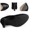 Perphy Women's Round Toe Platform Stiletto High Heel Mary Jane Pumps - 3 of 4