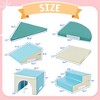 Infurnic Baby Activity Gyms Soft Climb and Crawl Foam Playset 9 in 1 , Safe Foam Nugget Block for Preschools, Multicolored, 37.40"*20.67"*20.67" - 4 of 4