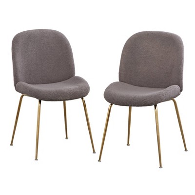 Set of 2 Shaun Upholstered Modern Dining Chairs - Lifestorey