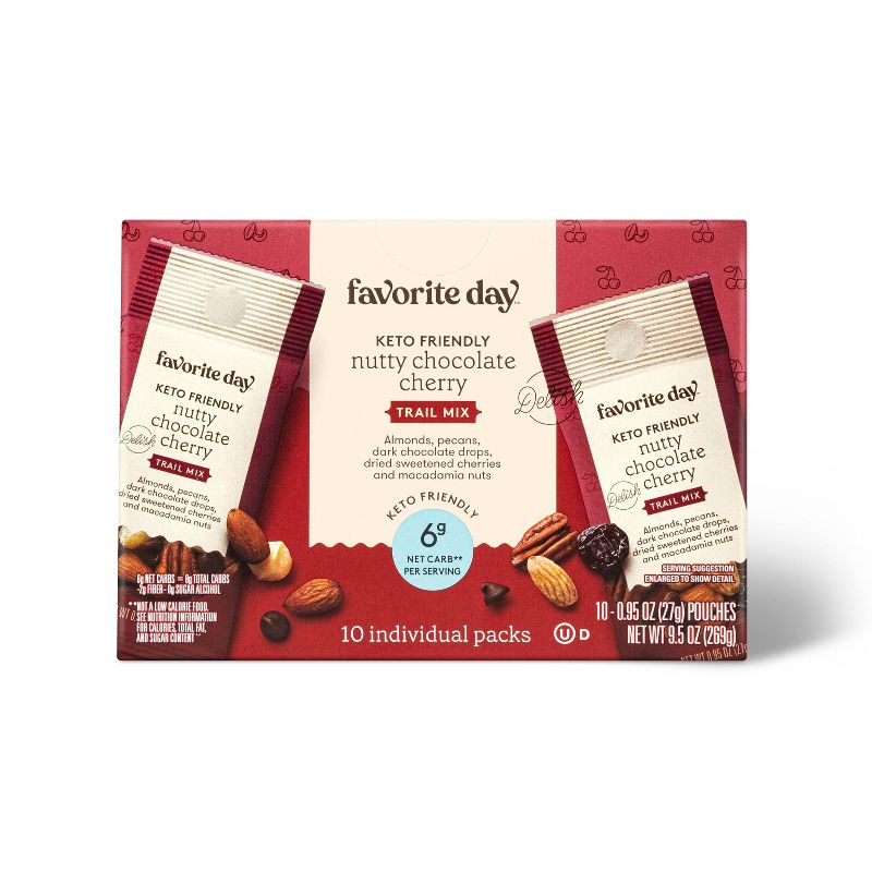 Keto Friendly Nutty Chocolate Cherry - 10ct - Favorite Day&#8482;, 1 of 5
