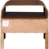 Meridina Furniture,Giada Solid Wood And Veneer Nightstand - 4 of 4