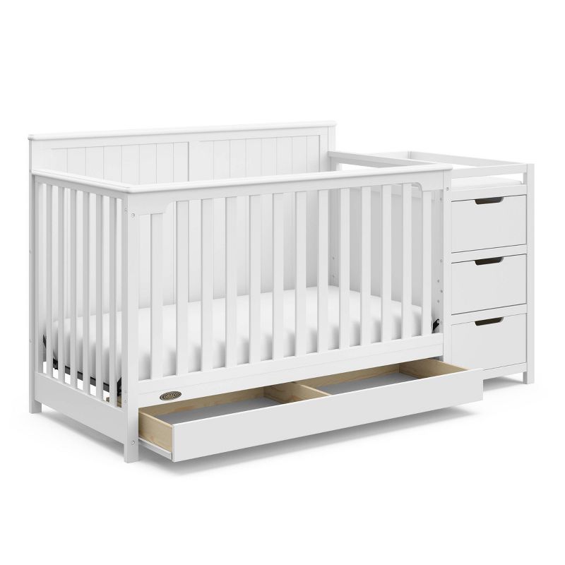 Graco Hadley 5-in-1 Convertible Crib and Changer with Drawer, 1 of 17