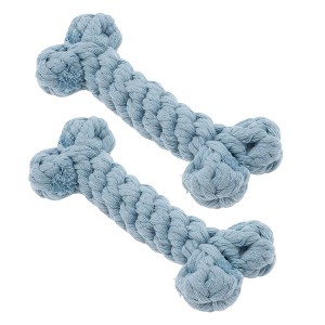 Unique Bargains Bone Shape Dog Chew Rope - 1 of 4