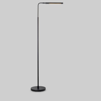 Lemke Floor Lamp (Includes LED Light Bulb)Black - Project 62™