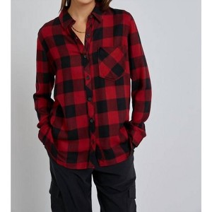 Women's Classic Flannel Shirt - be cool - 1 of 3