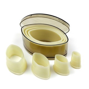 O'Creme Heat Resistant Cutters, Barquette, 7-Piece Set - 1 of 1