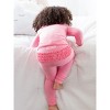 RuffleButts Modal Blend Toddler Girls Ruffle Long Sleeve Pajama Set - 4 of 4