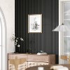 MAYEERTY Slat Wood Acoustic Sound Absorbing 3D Decorative Wall Paneling, 23.62*23.62in, 4-Pack - 2 of 4