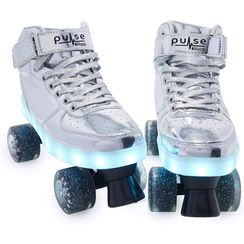 Chicago Skates Pulse Kids' Roller Skates - Silver (4)