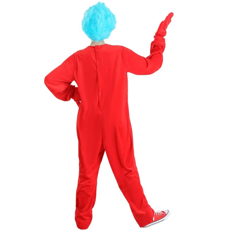 HalloweenCostumes.com Dr. Seuss Thing 1 & Thing 2 Deluxe Costume Adult., 4 of 7