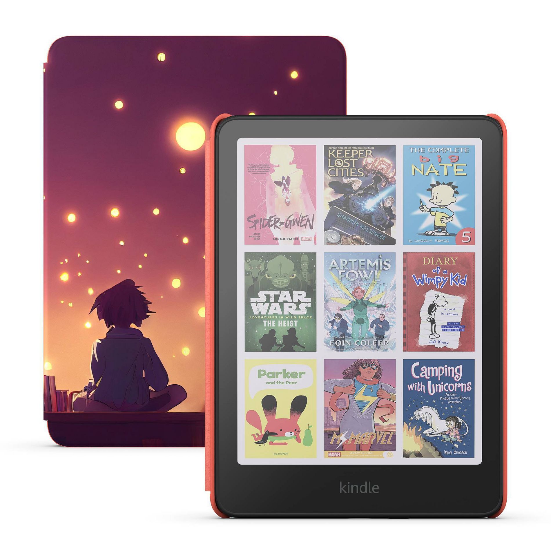 Amazon Kindle Colorsoft Kids (16 GB) – First Kindle for kids in color, with cover - Starlight Reading
