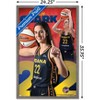 Trends International WNBA Indiana Fever - Caitlin Clark 24 Framed Wall Poster Prints - 3 of 4