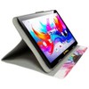 LINSAY 10.1"Octa Core  256GB Storage Android 15 Tablet with Rainbow Marble Case - 3 of 3