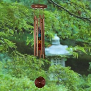 Woodstock Wind Chimes Asli ArtsÃ‚Â® Collection  Half Coconut Bamboo Chime  Bamboo Wind Chime - 1 of 4