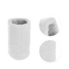 Unique Bargains Wrist Sweat bands Wristbands for Sport Wrist Wraps Absorbing Cotton Terry Cloth 3.15"x3.94" 1 Pair - 3 of 4