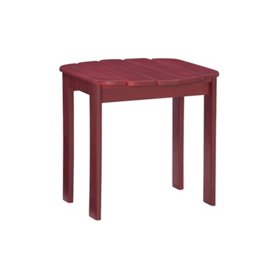 Adirondack End Table Red - Linon