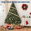 4.5Ft/6ft /7.5Ft/9 ft Artificial Christmas Tree, Realistic Premium Spruce Hinged Christmas Tree, Holiday Christmas Tree w/Metal Hinges - 2 of 4