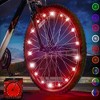 Activ Life Bike Wheel Lights, Top Basket Stuffers for Kids; with Batteries Included - 1 Tire Pack, Red - 2 of 4