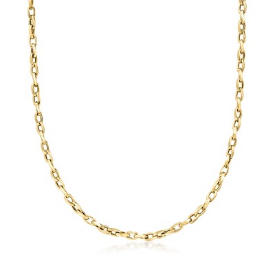Ross-Simons Italian 18kt Yellow Gold Twisted Cable-Link Necklace