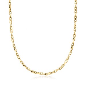 Ross-Simons Italian 18kt Yellow Gold Twisted Cable-Link Necklace - 1 of 3