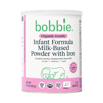 Bobbie Organic Gentle Infant Formula - 14.1oz