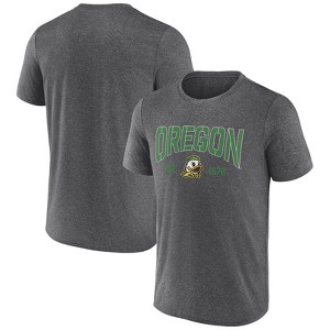 NCAA Oregon Ducks Men's Heather Poly T-Shirt - 1 of 3