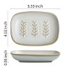 Aoibox Ceramic Soap Dish for Shower, Bar Cleaner Dish for Bathroom Kitchen Sink, Soap Saver Tray for Sponge or Shampoo, Easy to Clean - 2 of 4