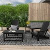 WestinTrends  4-Piece Outdoor Paio Adirondack Conversation Set - 2 of 4