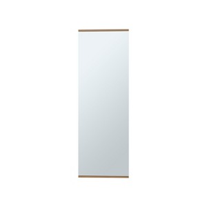 TiramisuBest Xl Shoe Rack, Mirror, Five Interior Shelves, Single Door Cabinet,Black - 1 of 4