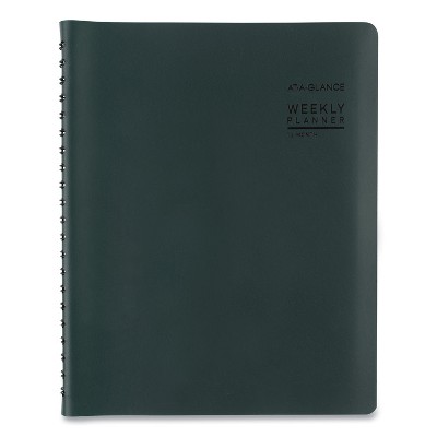 AT-A-GLANCE Contemporary Weekly/Monthly Planner 11 x 8.25 Forest Green 2022 70940X61