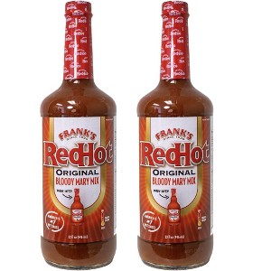 George’s Beverage Company Franks Red Hot Mix - 1L Bottle - Gluten Free, All Natural Mixer - 1 of 3