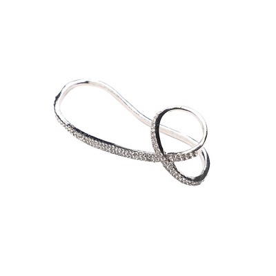 Women's Twisted Finger Ring - Chalice Silver