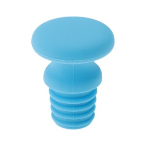 Unique Bargains Bottle Stoppers Round Flat Hand Wash Silicone 1.77"x1.38"x1.38" 1 Pc - 1 of 3