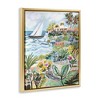 Stupell Industries Abstract Nautical Scene Floating Frame Canvas Art - 2 of 4