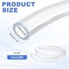 Unique Bargains Clear Hose, Lightweight Plastic Tube - 2 of 4