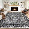 Waterproof Rug Pad Persian Style Camel 360g Pile Weight Pearl Velvet Washable Foldable Non-Shedding Living Room/Bedroom - 2 of 4
