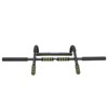 Wall Mounted Pull Up Bar Exercise Chin Bar Portable Dip Bars Multifunctional Strength Training for Indoors Home Gym Fitness Exercise Black One Size - 4 of 4