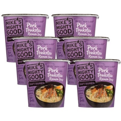 Spicy Pork Tonkotsu Ramen Pack – Mike's Mighty Good