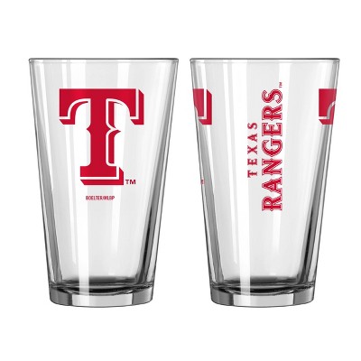 MLB Texas Rangers Gameday Pint Glass - 16oz