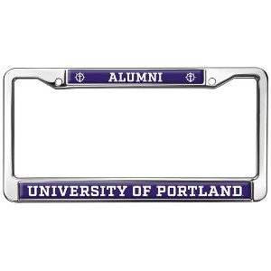 University of Portland Alumni Logo Full Size Standard License Plate Metal Frame - 1 of 4