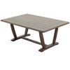 Courtyard Casual Avalon FSC Teak 4 pc Sofa Motion Seating Group  Includes:  One Sofa, Two Swivel Gliders and One Coffee Table - 4 of 4