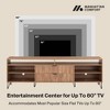 Manhattan Comfort 85" Dumbo TV Stand for TVs up to 80" Golden Brown - 4 of 4