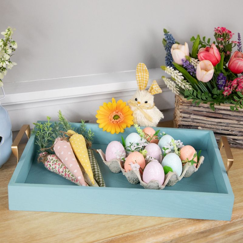 Northlight Pastel Easter Eggs with Carton Decoration - 6.25" - Set of 9, 2 of 7