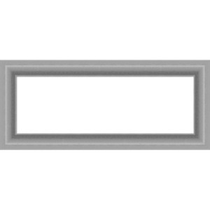 Amanti Art Peak Polished Nickel Framed Dry Erase Magnetic Board - 1 of 4